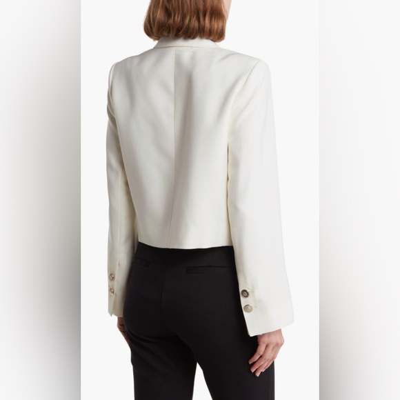 TWP Cream Double-Breasted Blazer - Picture 3 of 9